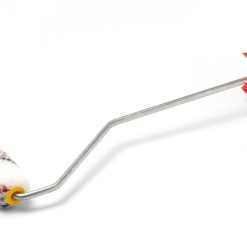 Silverline HK-R 10cm BONUS fűtőtest henger, 12mm-es szálhossz, nyéllel, 2db póthengerrel