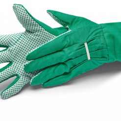 Florastar M/8" kerti kesztyű, pamut, pettyes tenyérrész, CAT1