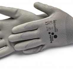 Paintstar grey kesztyű PU bevonattal