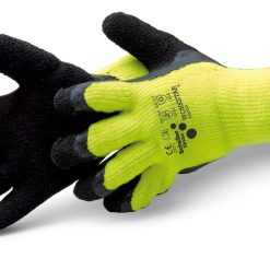 Workstar Winter L/9" kesztyű kaucsuk bevonattal, ráncolt felület, CAT2 - 2141, hideg ellen X2X