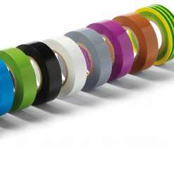 Volt 15mmx10m Vision szigetelőszalag, sárga/zöld