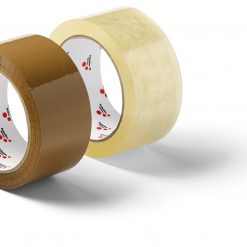 Box Tape 48mmx66m brown PP csomagolószalag, zajtalan, barna