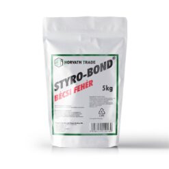 STYRO-BOND BÉCSI FEHÉR 5kg